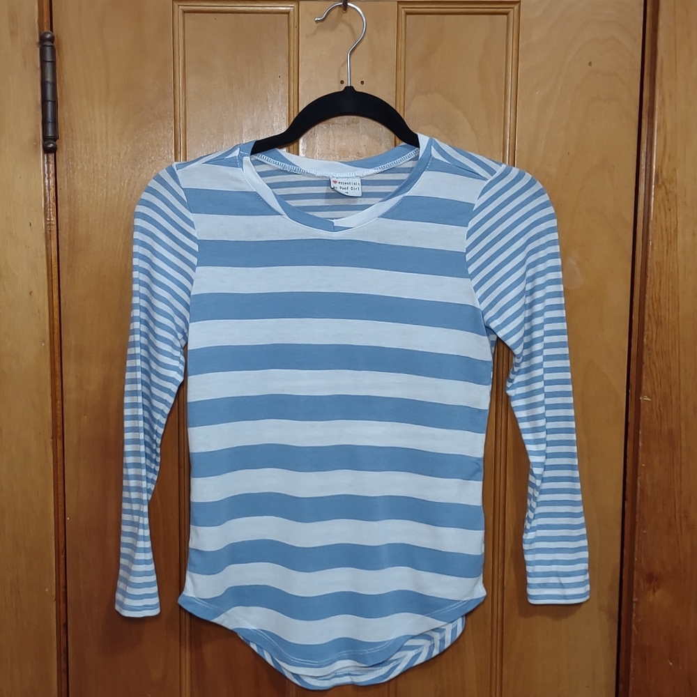 💖 Essentials By Poof Girl Long Sleeve T-shirt Girls Size M